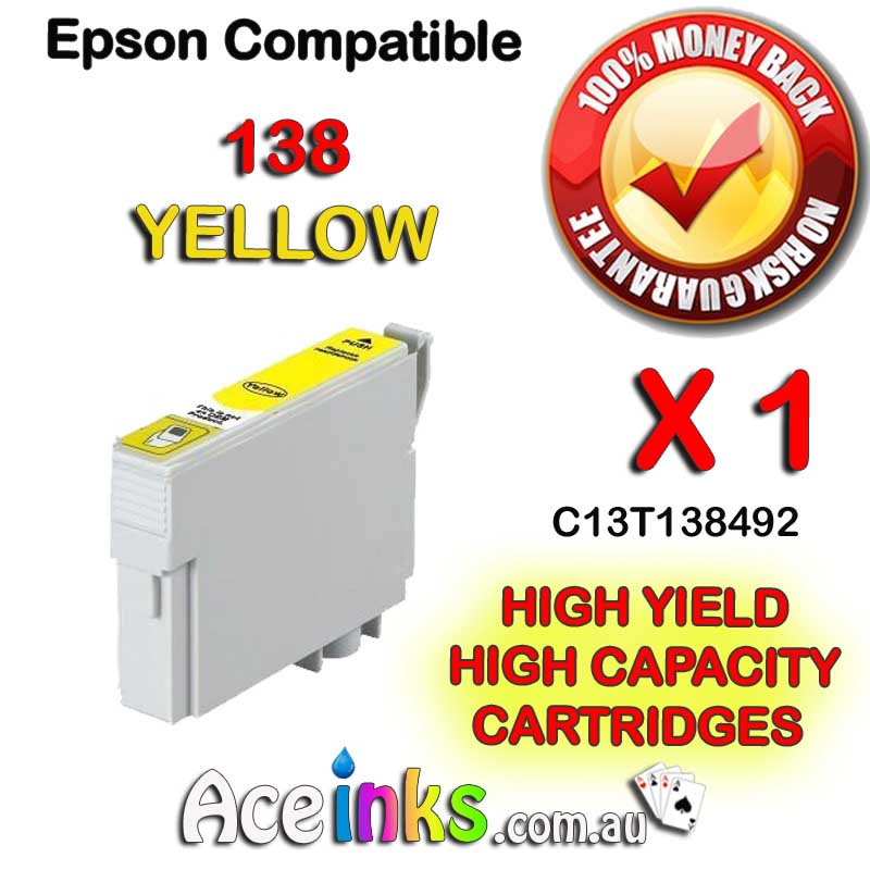 Compatible EPSON 138Y YELLOW